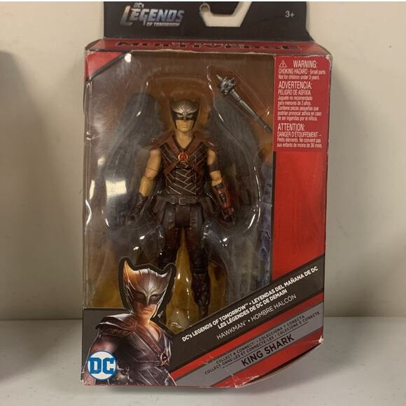 DC Other - DC Comics Multiverse Hawkman Legends Of Tomorrow King Shark 6” Action Fi…